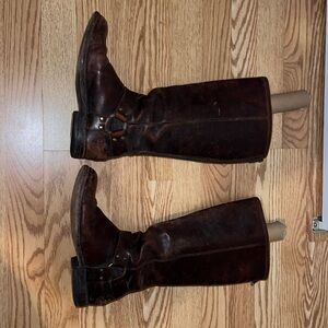 Brown Frye boots
